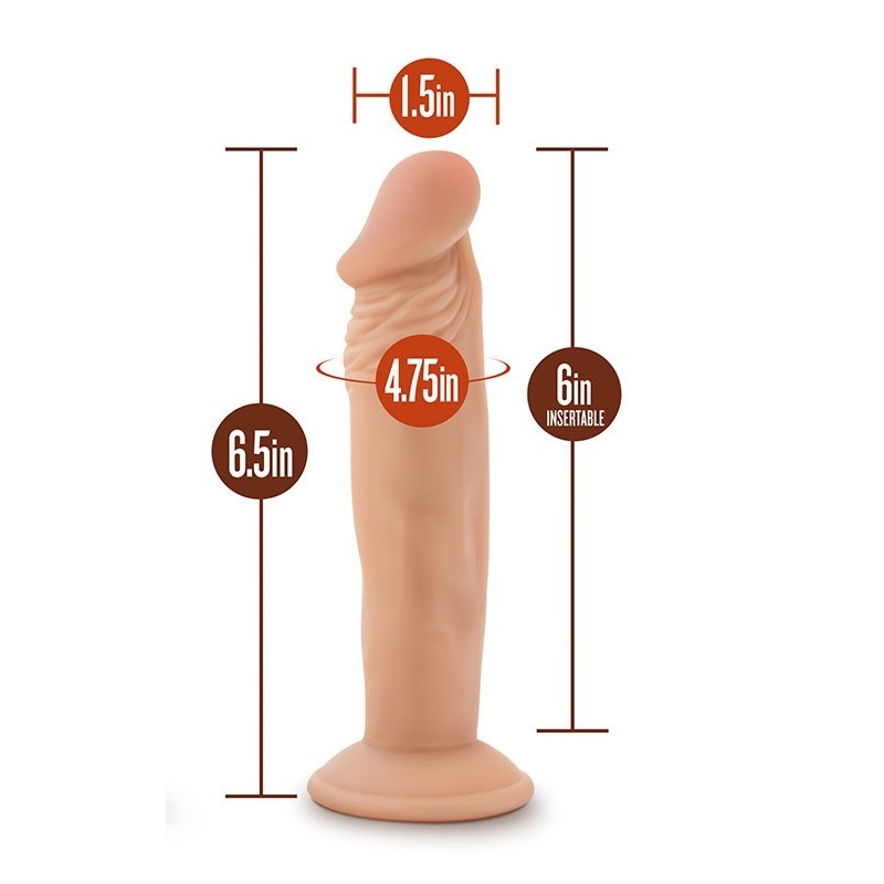 DR SMALL 6" REALISTIC DILDO 16,5x3,8cm