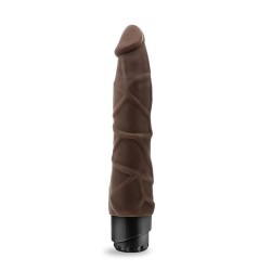 DR SKIN COCK VIBE 1 Vibromasseur Chocolat 22,8x5cm
