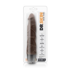 DR SKIN COCK VIBE 1 Vibratore cioccolato 22,8x5cm