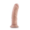 DR SKIN REALISTIC COCK SUCTION CUP 8" REALISTIC PENIS 20cm x 4.5cm