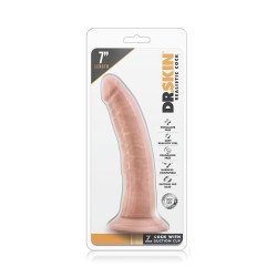 DR SKIN REALISTIC COCK SUCTION CUP 7" REALISTIC PENIS 19x3,8cm