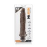 DR SKIN COCK VIBE 8 Vibromasseur chocolat 24,7x4,4cm