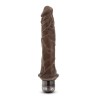 DR SKIN COCK VIBE 8 Vibromasseur chocolat 24,7x4,4cm