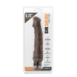 DR SKIN COCK VIBE 6 Vibratore Cioccolato 24,7x4,4cm