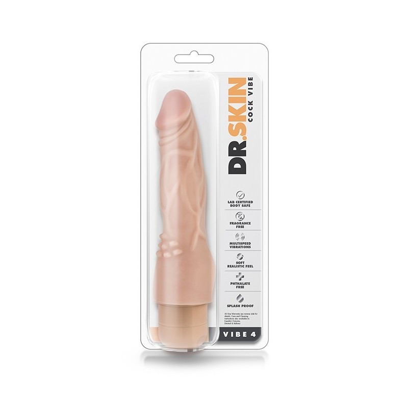 DR SKIN COCK VIBE 4 Vibrator 20,3x3,8cm