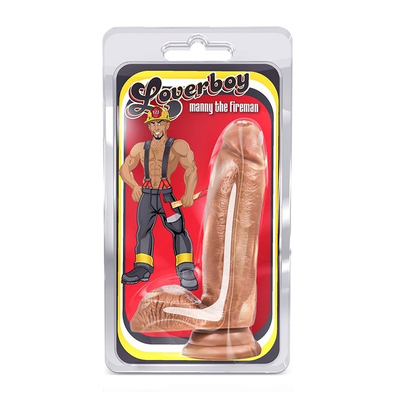LOVERBOY THE FIREMAN - EL BOMBERO MULATO 17,7cm x 4,4cm