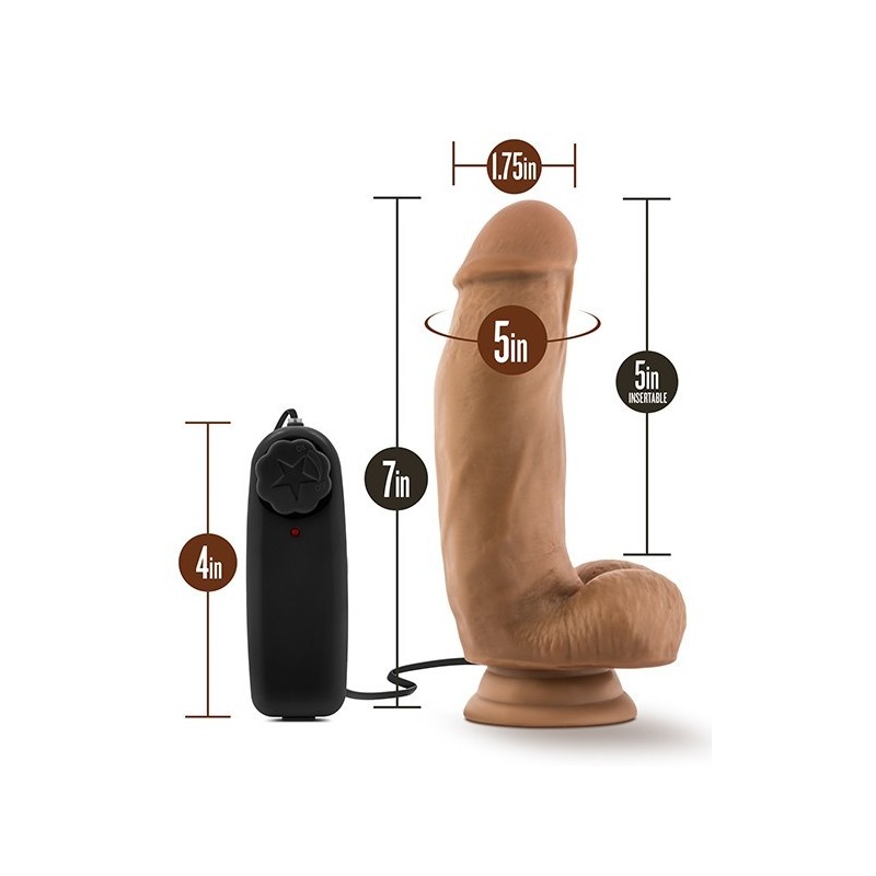LOVERBOY MMA FIGHTER Vibrator Mulato 17,7x4,4cm