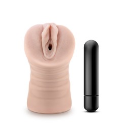 VAGINA DE CHUVA COM VIBRAÇÃO - M PARA OS HOMENS