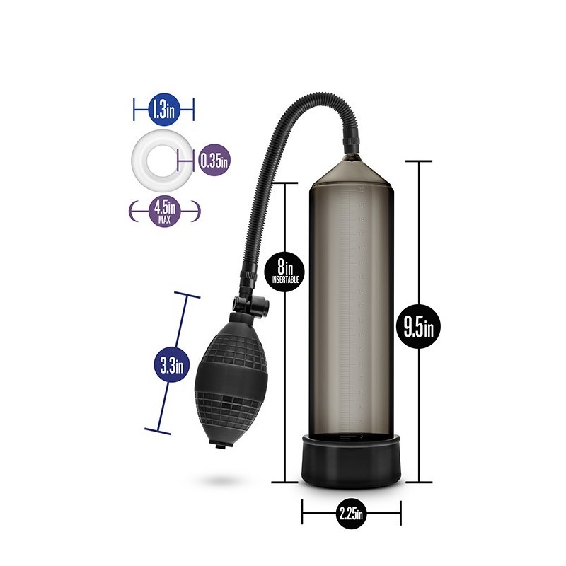 PERFORMANCE VX101 Schwarze Enhancement Pumpe Másculina