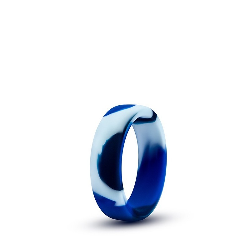 PERFORMANCE SILICONE CAMO BLUE - SILICONE RING 38MM