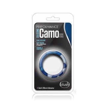 PERFORMANCE SILICONE CAMO BLUE - ANILLA SILICONA 38MM 2