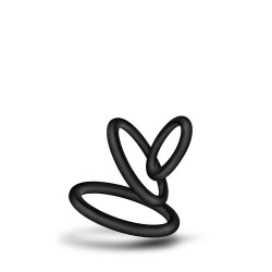 PERFORMANCE VS4 COCK RINGS 3 RINGS SILICONE 3,1cm-4,4cm-5cm