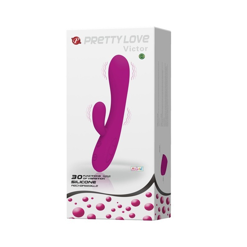 Victor Recargable 4 zonas de vibración y 30 modos