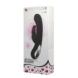 Webb Black Rechargeable 3 moteurs et 12 modes de vibration