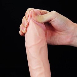 Cumming SOFTEE gode éjaculateur 22,8x4 cm avec testicules
