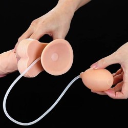 CUMMING SOFTEE Ejakulator Dildo 22,8x4 cm mit Hoden