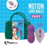 Foxy Love Balls - Rotação com bolas e Controle Remoto de Vibração Recarregável 15 metros