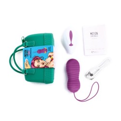 Foxy Love Balls - Rotação com bolas e Controle Remoto de Vibração Recarregável 15 metros