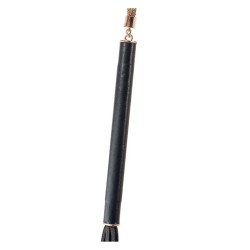 GP Premium Latigo Flogger Black - Vegan Leather - 53cm