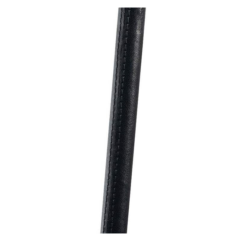 GP Premium Latigo Flogger Negro - Piel Vegana - 53cm