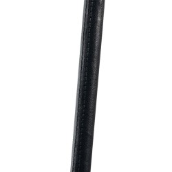 GP Premium Latigo Flogger Black - Vegan Leather - 53cm
