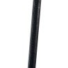 GP Premium Latigo Flogger Nero - Pelle Vegana - 53cm