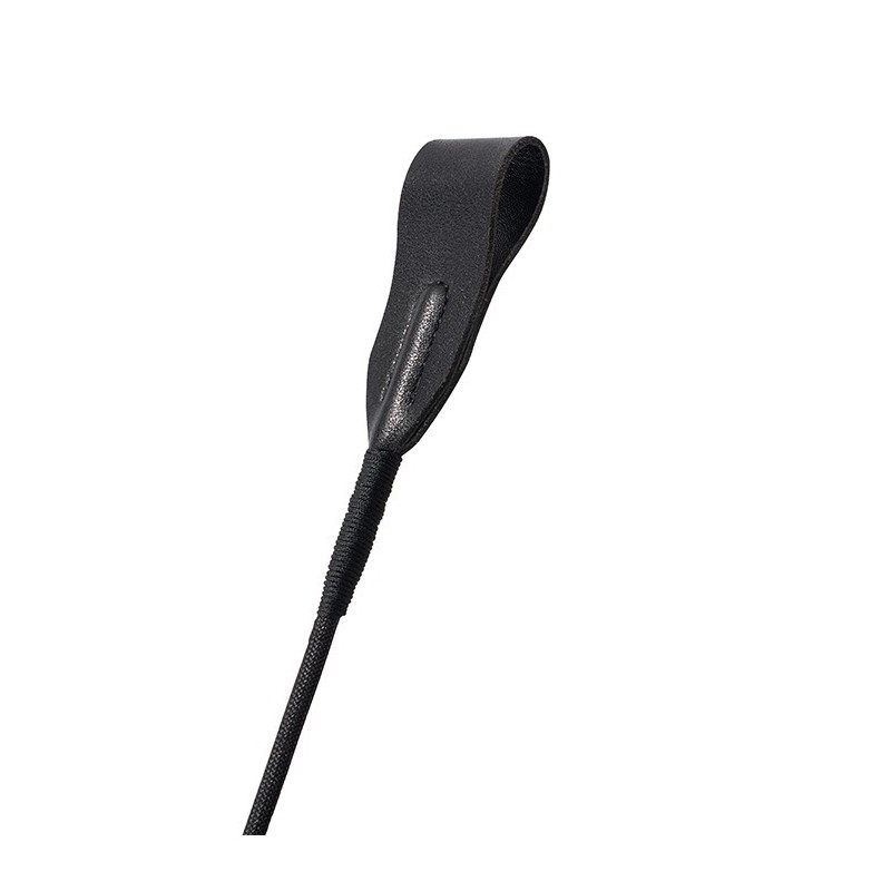 GP Premium Fusta Riding Crop  Negro - Piel Vegana - 45cm
