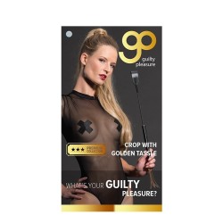 GP Premium Riding Crop Riding Crop Black - Vegan Leather - 45cm