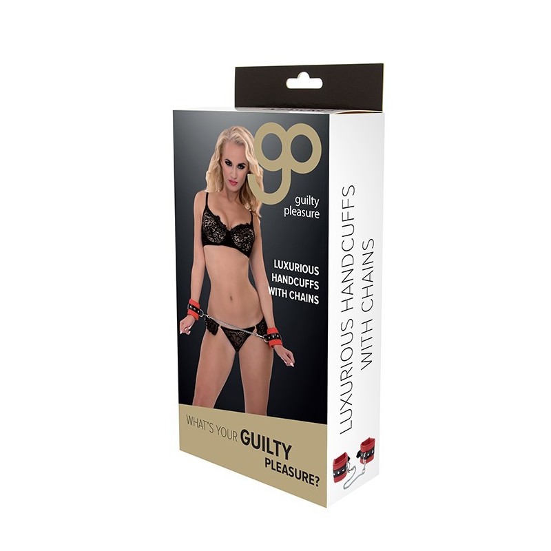 GP Esposas LUXURIOUS Rojas con cadena