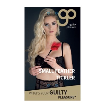 GP Small Red Feather 32cm mit 10cm Stift 2