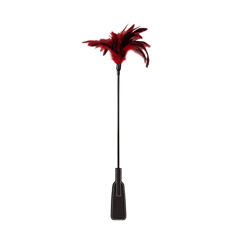 GP Fusta Plume rouge et pelle noire