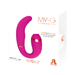 My G Fuchsia Suction Button