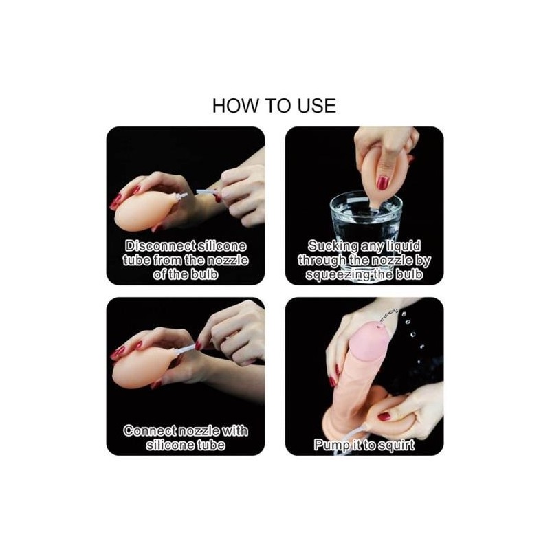CUMMING SOFTEE eiaculatore dildo 20x4 cm con testicoli
