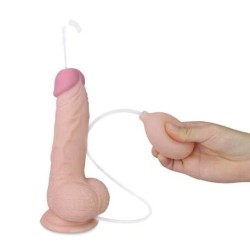 CUMMING SOFTEE eiaculatore dildo 20x4 cm con testicoli