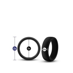 SILICONE PRETO DE DESEMPENHO - ANEL DE SILICONE 38MM