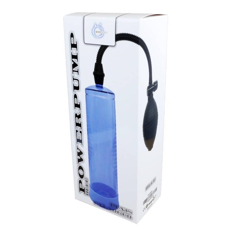 Pompa di potenza blu per uomo