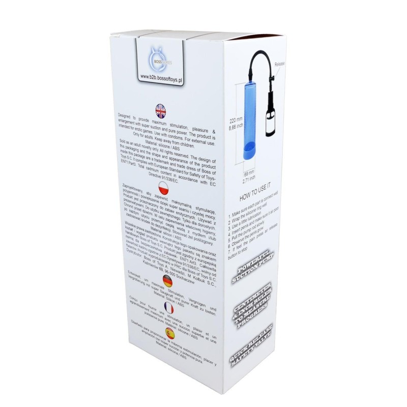 Blue Pump Power Pump Max for Men