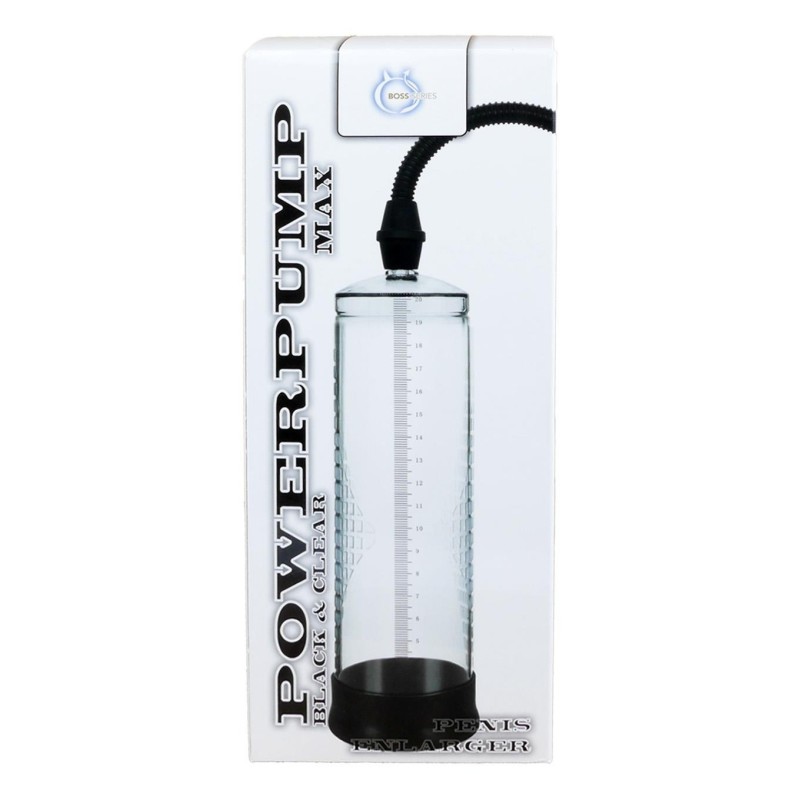 Pompa trasparente Power Pump Max per uomo