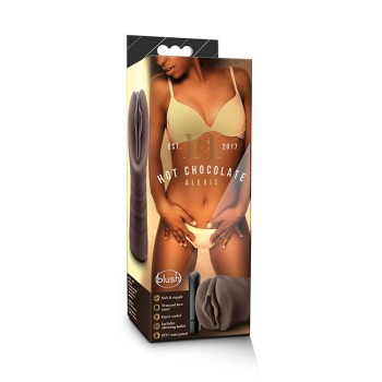ALEXIS VAGINA PRETA COM VIBRAÇÃO - CHOCOLATE QUENTE 2