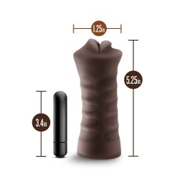 BOCA HEATHER PRETA COM VIBRAÇÃO - CHOCOLATE QUENTE