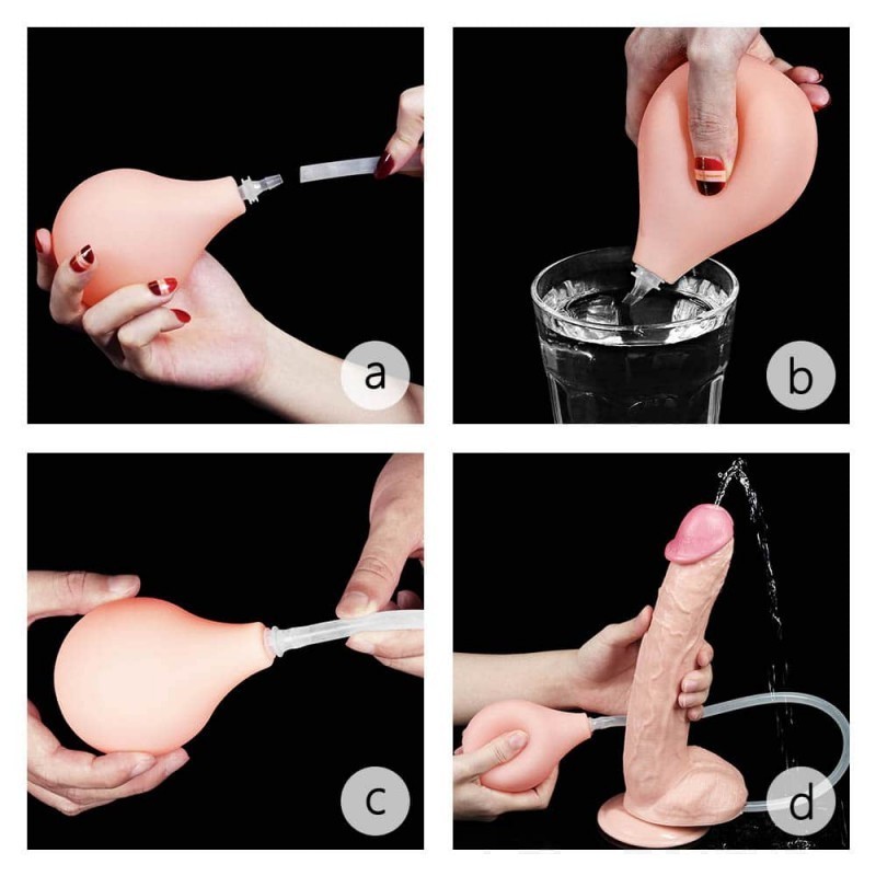 SQUIRT EXTREME dildo eiaculatore 28x4,4 cm