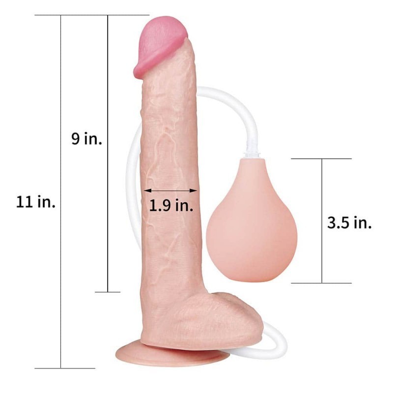 SQUIRT EXTREME dildo eiaculatore 28x4,4 cm