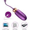 Love Egg M1-1 PURPLE Télécommande rechargeable 10 modes + mode chaleur et foxshow voice control