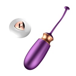 Love Egg M1-1 PURPLE Wiederaufladbare Fernbedienung 10 Modi + Heizmodus und FOXSHOW Voice Control