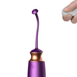 Love Egg M1-1 MORADO Control Remoto Recargable 10 modos + modo calor y Control por Voz FOXSHOW