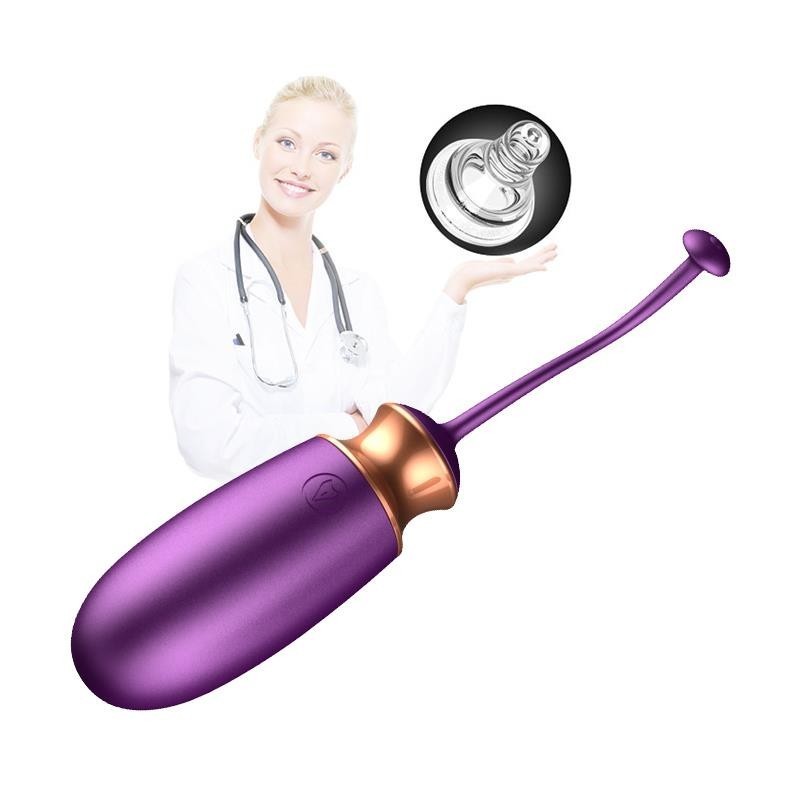 Love Egg M1-1 PURPLE Controle Remoto Recarregável 10 modos + modo de calor e Controle de Voz FOXSHOW