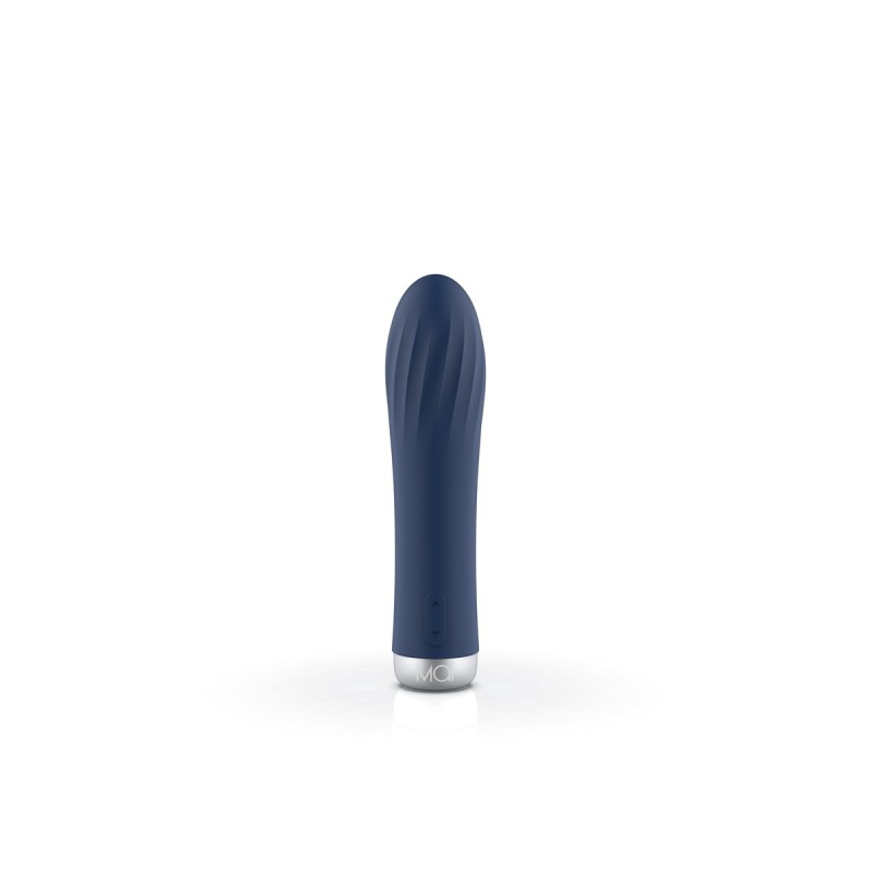 Vibrador Spiral Recargable 7 modos 15,3x2,8 cm Attraction Silver Edition