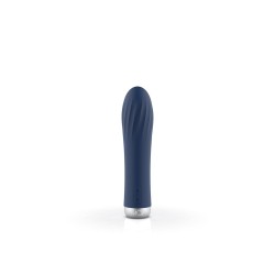 Rechargeable Spiral Vibrator 7 modes 15.3x2.8 cm Attraction Silver Edition