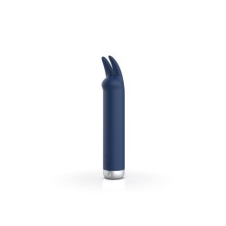 Vibrador Bunny Recargable 7 modos 15,3x2,8 cm Attraction Silver Edition