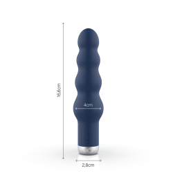 Vibrator Bubbles Wiederaufladbar 7 Modi 16,6x4 cm Attraction Silver Edition